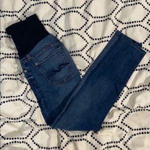 7 For All Mankind Maternity skinny jeans